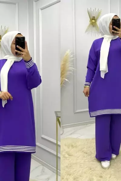 Seda Ayrobin Takım Lila