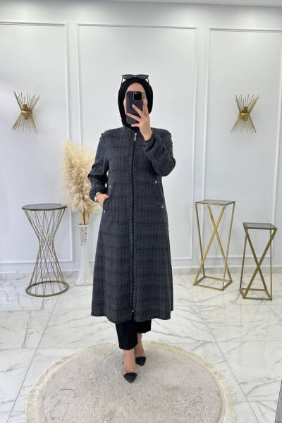 Selin Kaşe Kap Füme  Füme