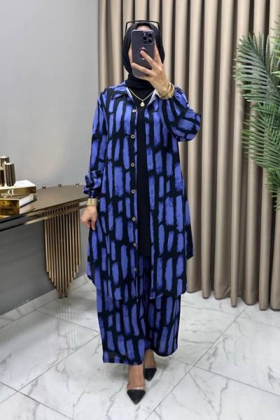 Şenay Takım Lacivert  Lacivert