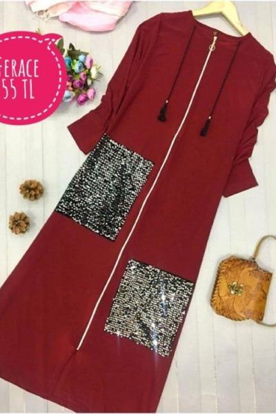 sendy kap bordo Bordo