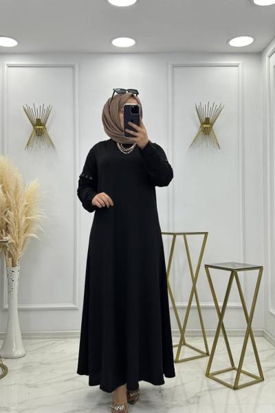 Senem Elbise Siyah  Siyah