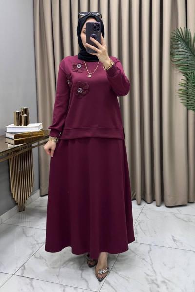 Serra Takım Bordo Bordo