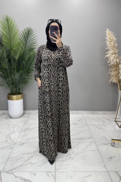 Seval Elbise Kahve  Kahverengi