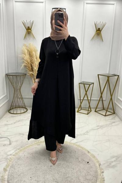 Sevgi Takım Siyah Siyah