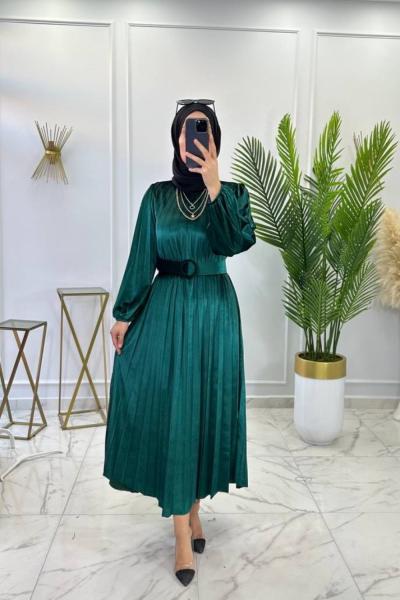 Şeyda Elbise Zümrüt Zümrüt