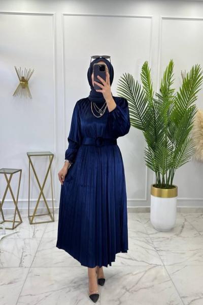 Şeyda Elbise Lacivert Lacivert