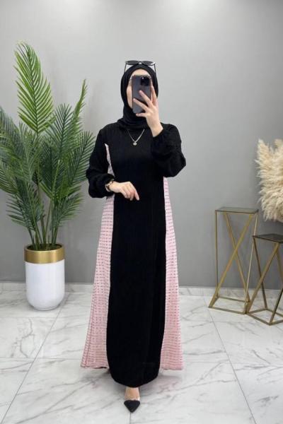 Seyran Abiye Elbise Pudra Pudra