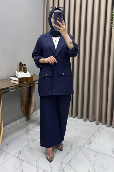 Sibel Takım Lacivert  Lacivert