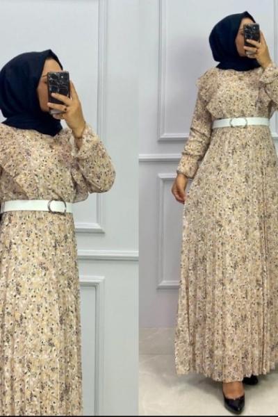 Şifon Elbise Bisküvi bisküvi