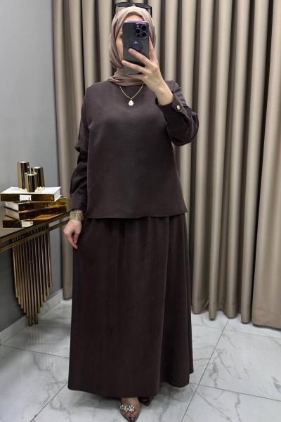 Şimal Takım Kahve Kahverengi