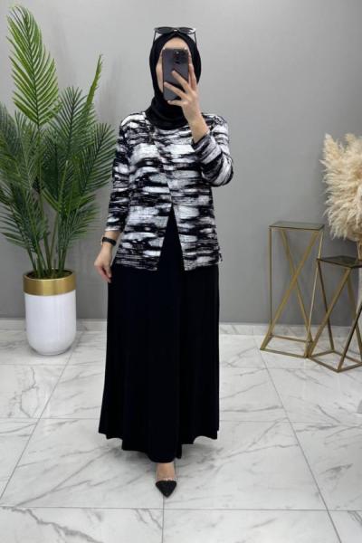 Simli Abiye Beyaz Beyaz