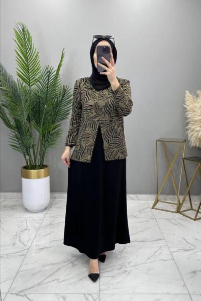 Simli Abiye Gold Gold