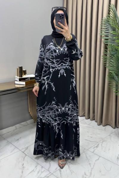 Şimşek Elbise Füme Füme