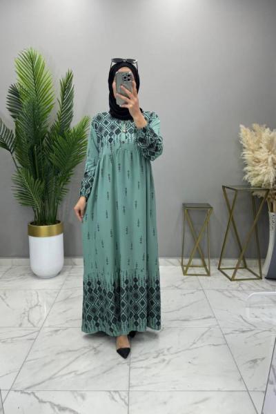 Şirin Elbise Mint Mint Yeşili