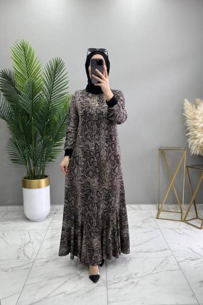 Şule Elbise Vizon Vizon