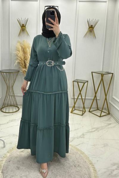 Sultan Elbise Mint Yeşili Mint Yeşili