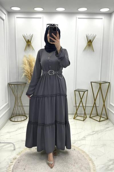 Sultan Elbise Gri Gri
