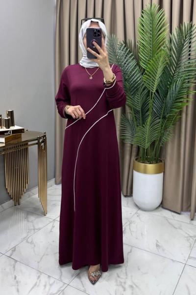 Süsen Elbise Vişne Vişne