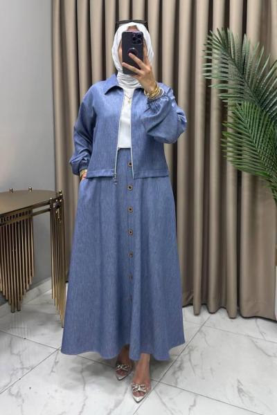 Tanem Kot Takım Koyu Mavi koyu kot