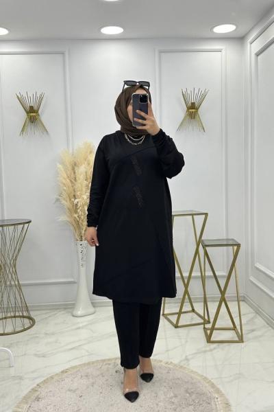 Taş Takım Siyah Siyah