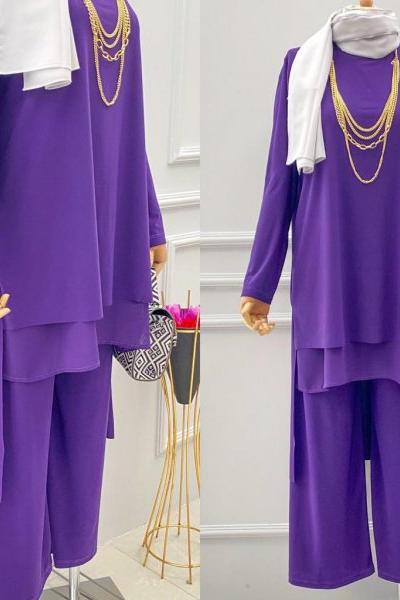 Tilda Takım -Mor Mor