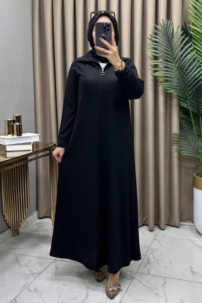 Tülin Elbise Siyah Siyah