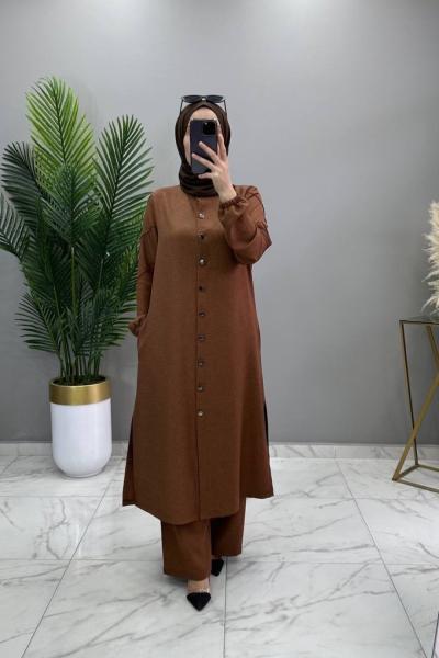 Vildan Takım Kahve Kahverengi