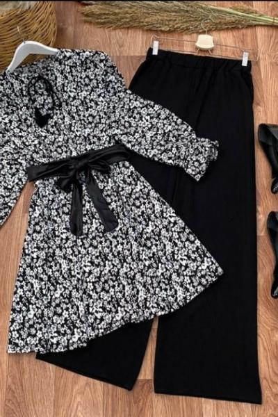 Yarasa Takım Siyah Beyaz Siyah Beyaz