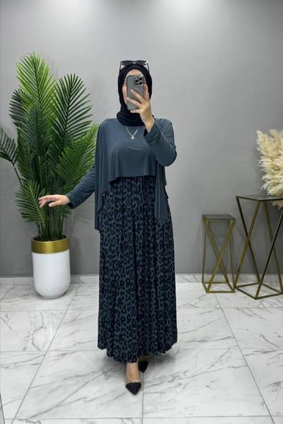 Yaren Elbise Gri Gri