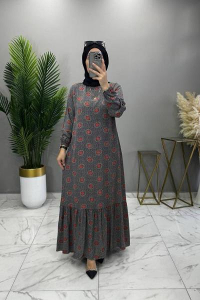 Yonca Elbise Kırmızı Kırmızı