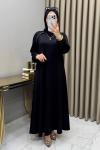 Yüsra Elbise Siyah  Siyah