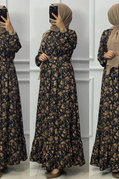 Zara Elbise Siyah Siyah