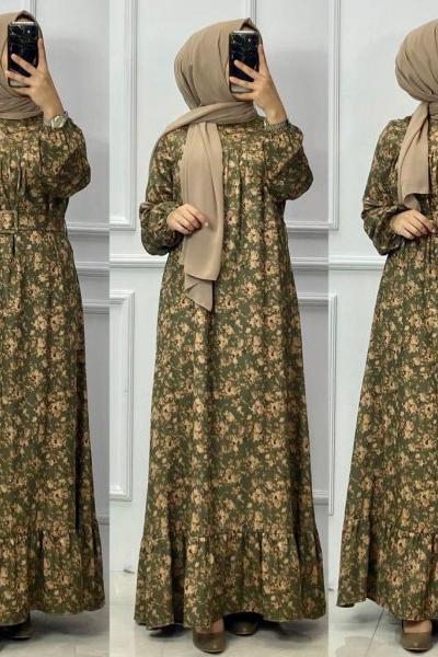 Zara Elbise Haki Haki