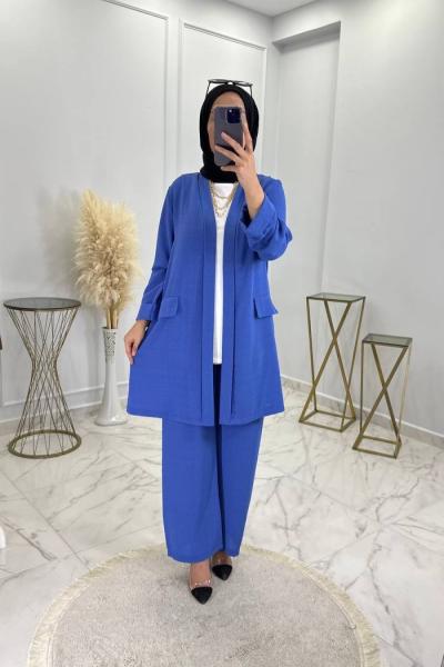 Zehra Takım Mavi Mavi