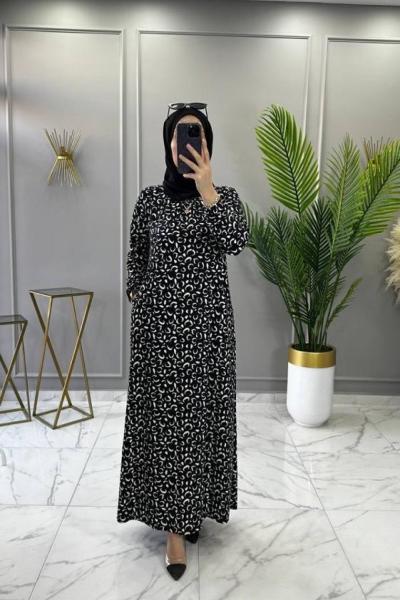 Zenan Elbise Beyaz Yüzük Beyaz Siyah