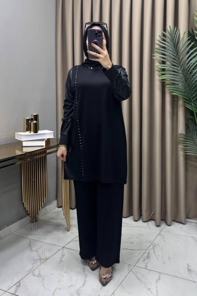 Zerrin Takım Siyah  Siyah