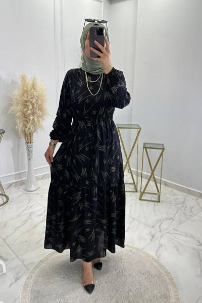 Zeynep Elbise Yeşil Yeşil