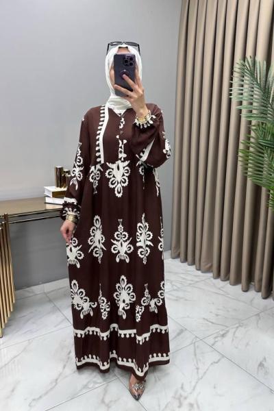 Zilan Elbise Kahve  Kahverengi