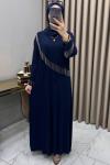 Zincir Elbise Lacivert  Lacivert