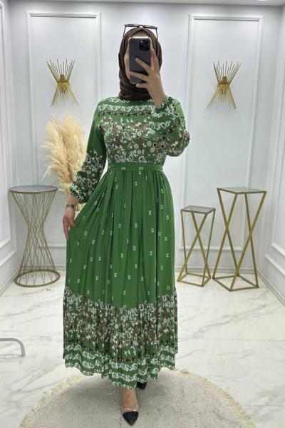 Zümra Elbise Zümrüt Zümrüt