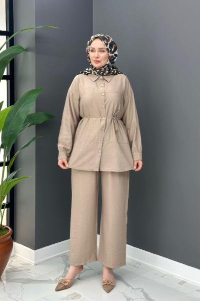 Alin Takım - Bej Bej