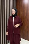 Alina Spor Takım -  bordo  Bordo