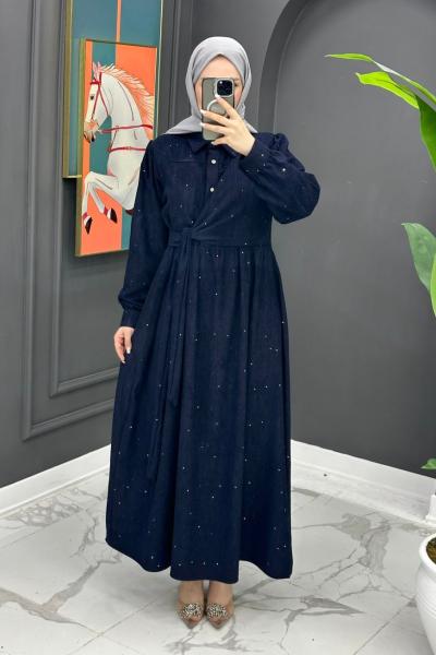 Alya Elbise - Lacivert  Lacivert
