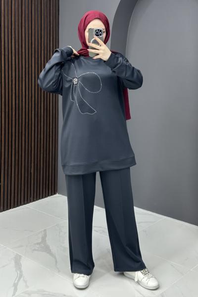 Asel Takım - Gri  Gri