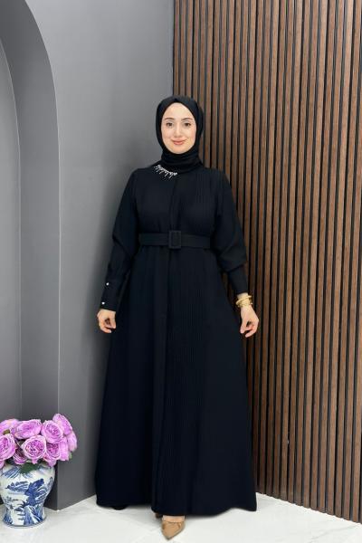 Asena Elbise - Siyah  Siyah