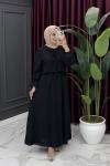 Asena Etekli Takım-Siyah Siyah