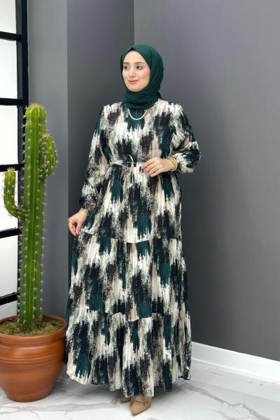 Asi Elbise - Yeşil Yeşil