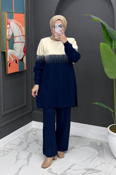 Asu Triko Takım - Lacivert Lacivert