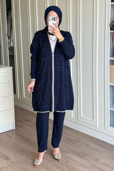 Aydan Takım - Lacivert Lacivert