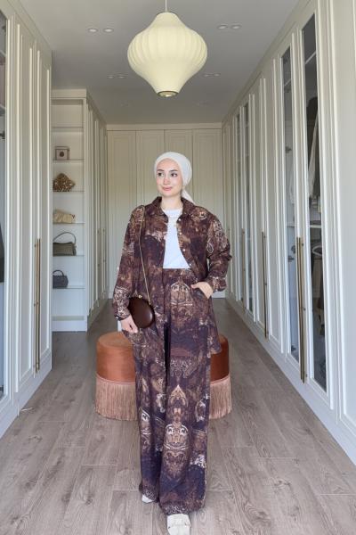 Aymira Takım-Kahverengi Kahverengi